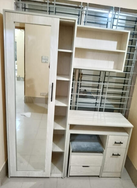 Dressing table cum table নাফসি ফার্নিচার